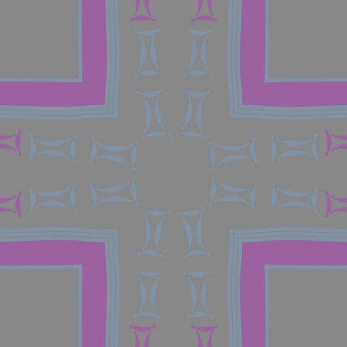 burç işaretleri ile dikişsiz desen, vektör illüstrasyon 