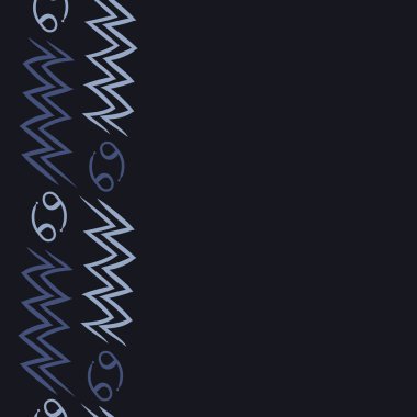 desen arka plan, Burç işaretleri ile vektör deseni 