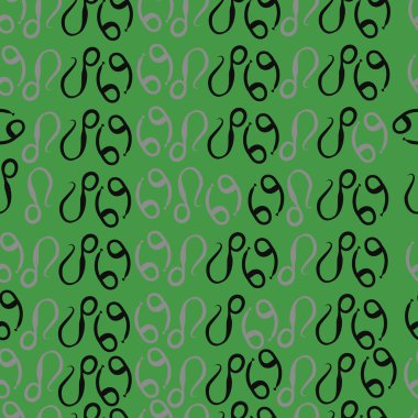 Soyut basit zodyak süsleme Dikişsiz desen