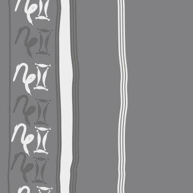 Soyut basit burç süslerinin kusursuz deseni