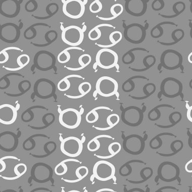 farklı sembollerle kesintisiz vektör arka planı