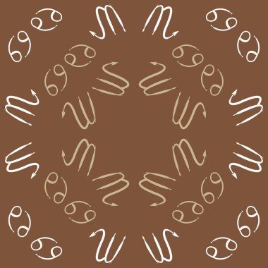 süs arka plan, soyut vektör deseni