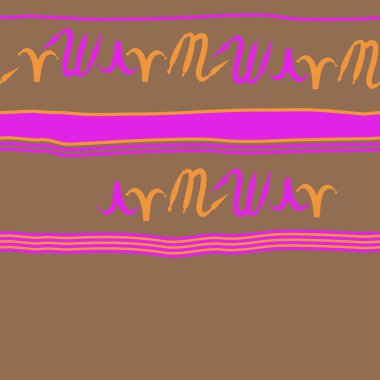 Zodiac Signs Dikişsiz desen. Vektör Illustration