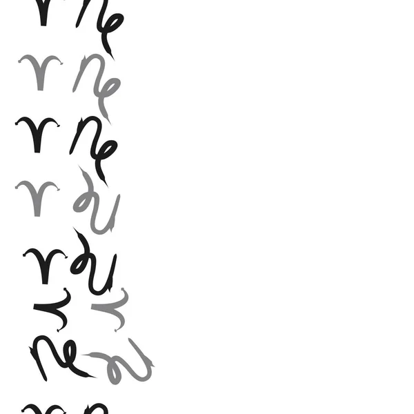Безшовний Візерунок Знак Зодіаку Векторні Ілюстрації — стоковий вектор