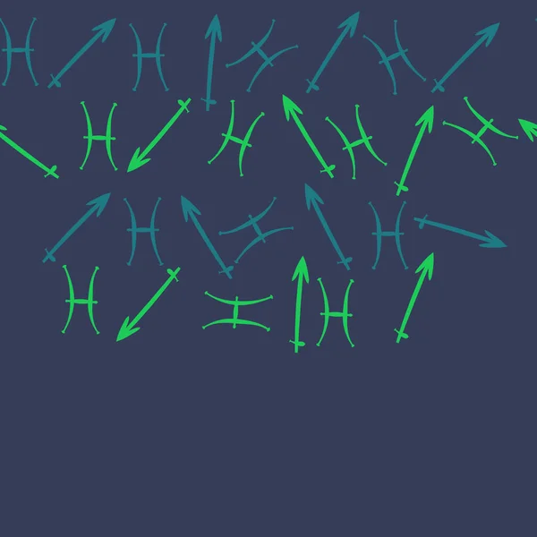 Візерунок Фон Знаки Зодіаку — стоковий вектор