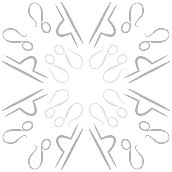 Modèle Circulaire Signes Zodiaque Griffes Espace Copie — Image vectorielle