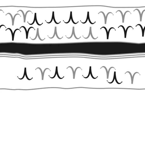 Padrão Sem Costura Aries Signos Zodíaco Ilustração Vetorial — Vetor de Stock