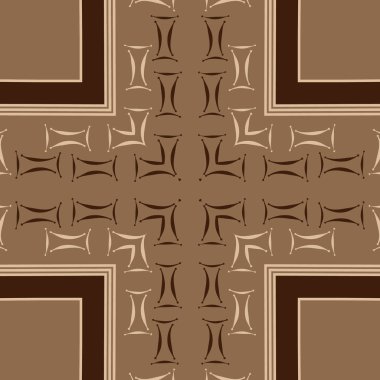 soyut geometrik şekillerin tam kare vektör illüstrasyonu 