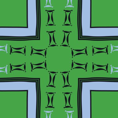 burç işaretleri ile dikişsiz desen, vektör illüstrasyon 