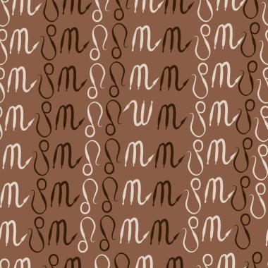 desen arka plan, burçlar ile soyut vektör illüstrasyon 