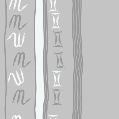 burç işaretleri ile dikişsiz desen, vektör illüstrasyon 