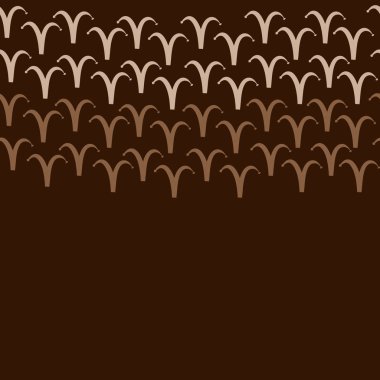 Soyut basit süsleme Dikişsiz desen