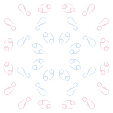 desen arka plan, Zodiac Signs 