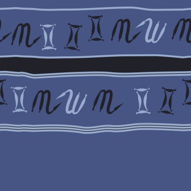 Zodyak işaretleri ile soyut arka plan, vektör 