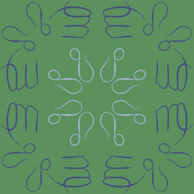 desen arka plan, Zodiac Signs 