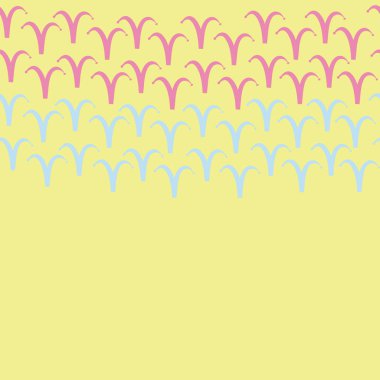 Soyut basit süsleme Dikişsiz desen