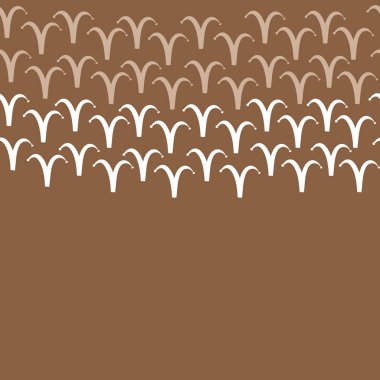 Soyut basit süsleme Dikişsiz desen