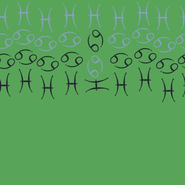 Soyut basit burçların kusursuz deseni 