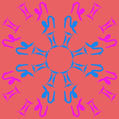 desen arka plan, Zodiac Signs 