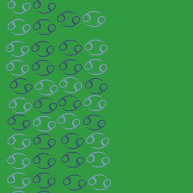 Soyut basit burç süslerinin kusursuz deseni