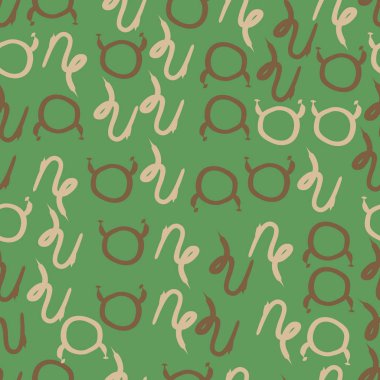 farklı sembollerle kesintisiz vektör arka planı