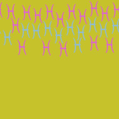 desen arka plan, burçlar ile soyut vektör desen 