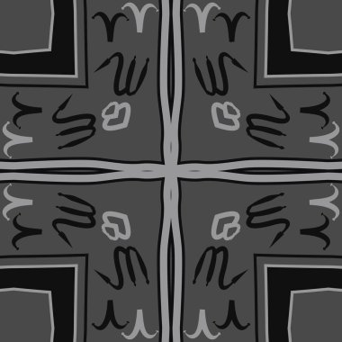 süsler illüstrasyon ile vektör soyut çapraz 