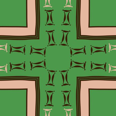 burç işaretleri ile dikişsiz desen, vektör illüstrasyon 