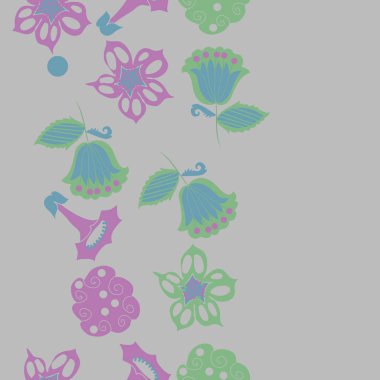 Soyut basit yaprakların kusursuz deseni