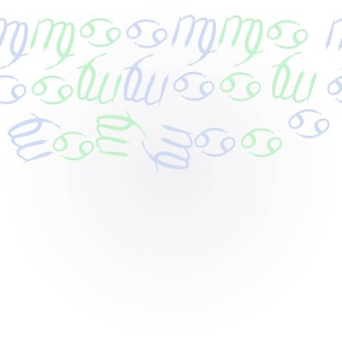 Zodiac Signs ile farklı Dikişsiz desen