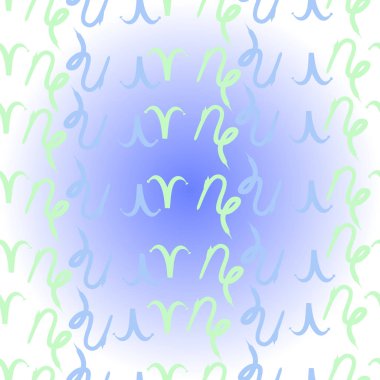 Soyut basit burç süslerinin kusursuz deseni