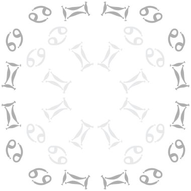 Soyut basit zodyak süsleme Dikişsiz desen