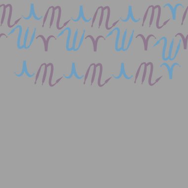 desen arka plan, Burç işaretleri ile vektör deseni 