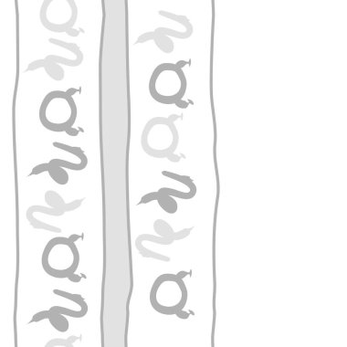 farklı sembollerle kesintisiz vektör arka planı