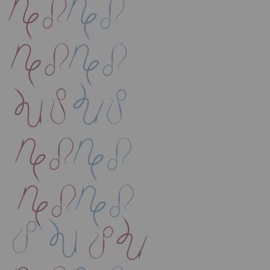 Soyut basit zodyak süsleme Dikişsiz desen