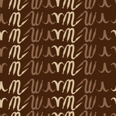 Zodiac Signs ile farklı Dikişsiz soyut desen