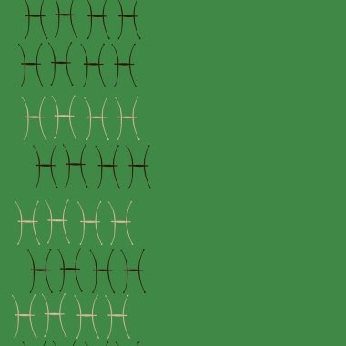 desen arka plan, burçlar ile soyut vektör desen 