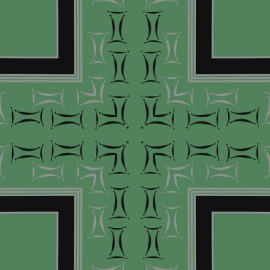 soyut geometrik şekillerin tam kare vektör illüstrasyonu 