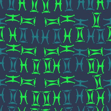 Soyut basit zodyak süsleme Dikişsiz desen