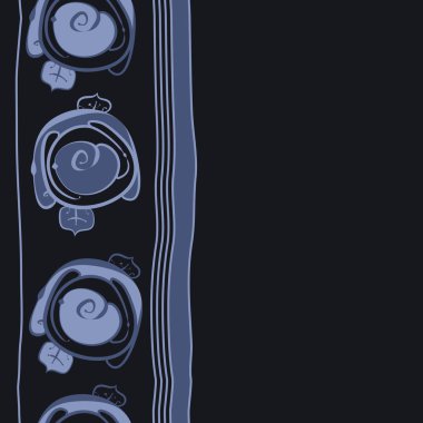 Soyut basit güllerin kusursuz deseni