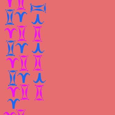 Burçlar ile dikişsiz desen, vektör arka plan