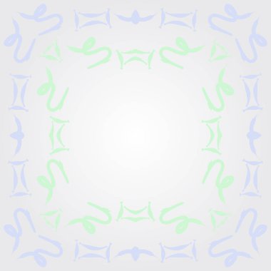 Burçlar ile soyut desen, vektör arka plan