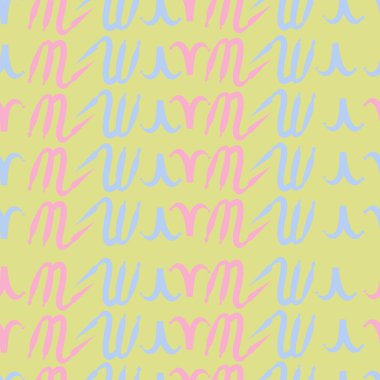 Zodiac Signs ile farklı Dikişsiz soyut desen