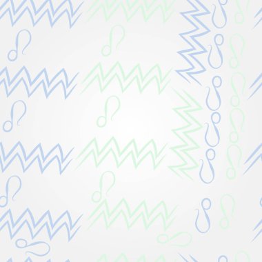 desen arka plan, burçlar ile soyut vektör desen 