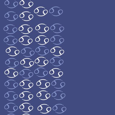 Soyut basit burç süslerinin kusursuz deseni