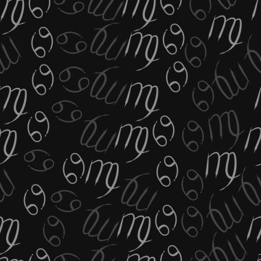 Soyut basit zodyak süsleme Dikişsiz desen