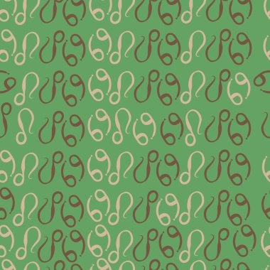 Soyut basit zodyak süsleme Dikişsiz desen