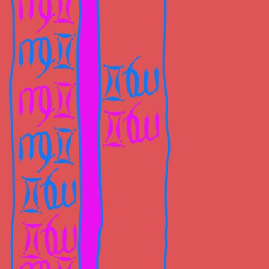 Zodyak işaretleri ile soyut arka plan, vektör 