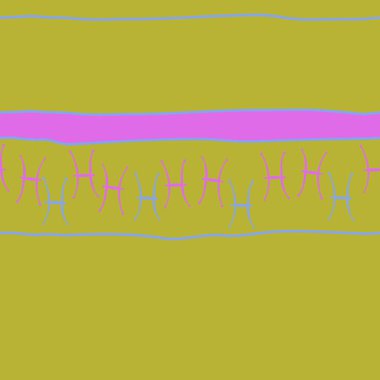 Soyut basit burç süslerinin kusursuz deseni