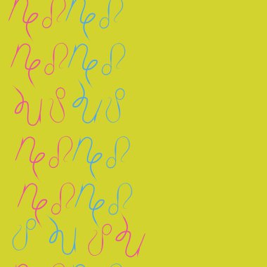 Soyut basit zodyak süsleme Dikişsiz desen